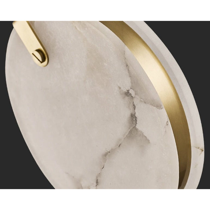 MIRODEMI® Amalfi | Luxury Marble Spiral Long Hanging Chandelier