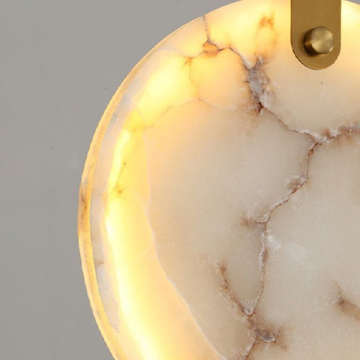 MIRODEMI® Amalfi | Luxury Marble Spiral Hanging Chandelier