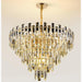 MIRODEMI® Amriswil | Contemporary Gray Chandelier for Living Room