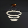 MIRODEMI Andenne | Modern Ring Crystal Chandelier for Kitchen