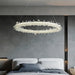 MIRODEMI® Andenne | Modern Ring Chandelier for Living Room