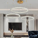 MIRODEMI® Andenne | Ring Crystal Chandelier for Living Room