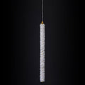 MIRODEMI® Andon | Aesthetic Modern Crystal Pendant Light with Adjustable Strip for Bedroom 2 Lights / Dia5.9xH20.9+59.1'' / Dia15.0xH53.0+150.0cm