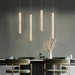MIRODEMI® Andon | Modern Crystal Pendant Light with Adjustable Strip For Home