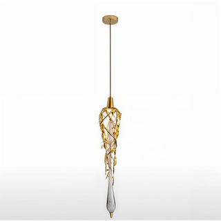 Andora | Creative Crystal Chandelier with Clear Glass Drops