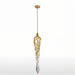 Andora | Creative Crystal Chandelier with Clear Glass Drops