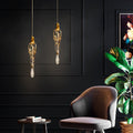 MIRODEMI® Andora | Creative Crystal Chandelier with Clear Glass Drops