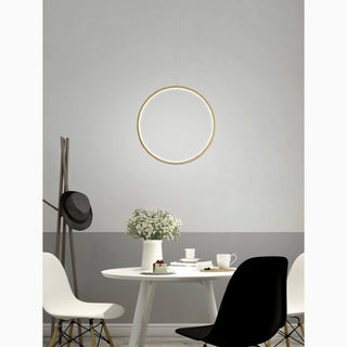 MIRODEMI Anzère Modern Ring Hanging Lamp For Minimalistic Design