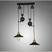 MIRODEMI Apricale Black Retro Iron Pendant Lamp Modern Design For Home