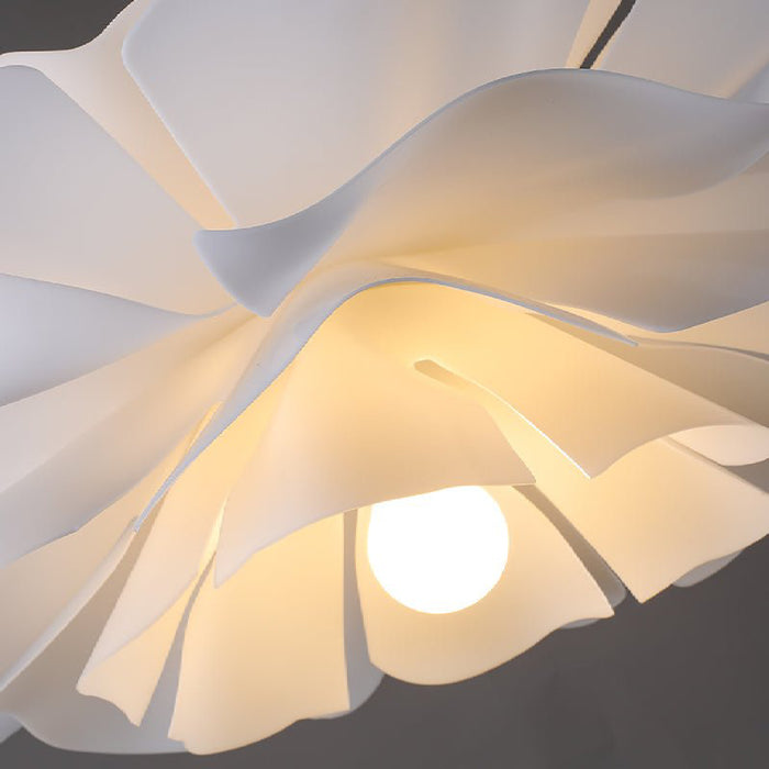 MIRODEMI Arbon White Pendant Light In The Shape Of Flower LED Lamps