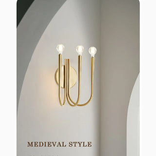 MIRODEMI® Art-Deco LED Wall Sconce for Living Room