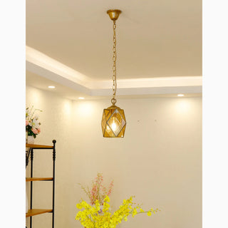 MIRODEMI Auvare Gold Art Deco Diamond Pendant Lamp For Home Decoration