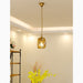 MIRODEMI Auvare Gold Art Deco Diamond Pendant Lamp For Home Decoration