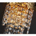 MIRODEMI Baden crystal wall sconce