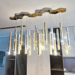 MIRODEMI® Bagno a Ripoli | Linear Pendant Chandelier