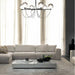 MIRODEMI® Bagnoregio | Misty Gray Retro LED Chandelier with Glass Ball made in Classy Loft Design