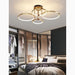 MIRODEMI® Bagolino | Luxury Ring LED Chandelier made of Electroplated Metal for Perfect Home