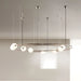 MIRODEMI® Baia e Latina | Planet Orbit Glass Ball LED Pendant Lamp for Living Room, Bedroom, Dining Room Details