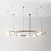 MIRODEMI® Baia e Latina | Planet Orbit Glass Ball LED Pendant Lamp for Living Room, Gorgeous Bedroom, Dining Room