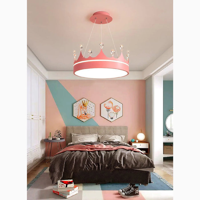 MIRODEMI® Baiano | Modern Drum LED Pendant Lights for Classy Kids Room