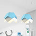 MIRODEMI Bairols Post-modern Origami Design Lamp Blue