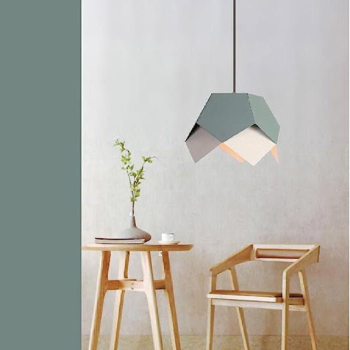 MIRODEMI Bairols Post-modern Origami Design Lamp For Cafe Green