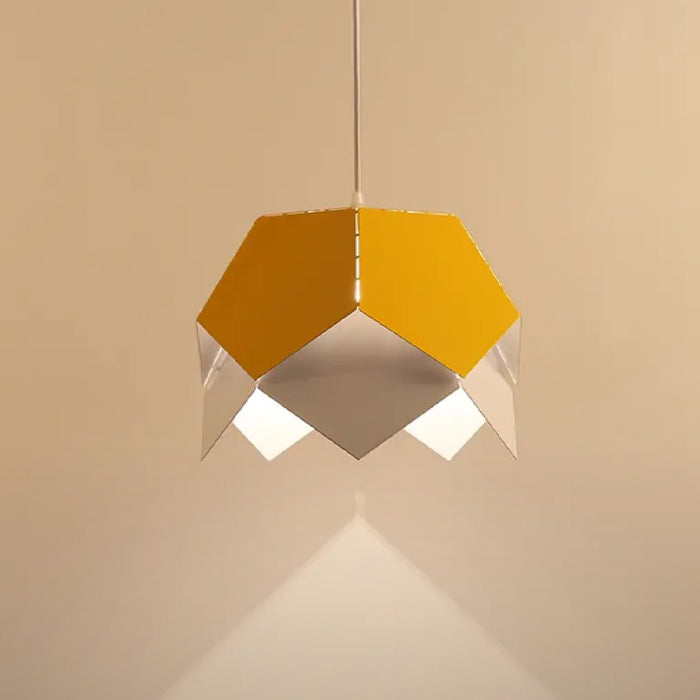 Bairols | Post-modern Yellow Origami Design Lamp for Kitchen