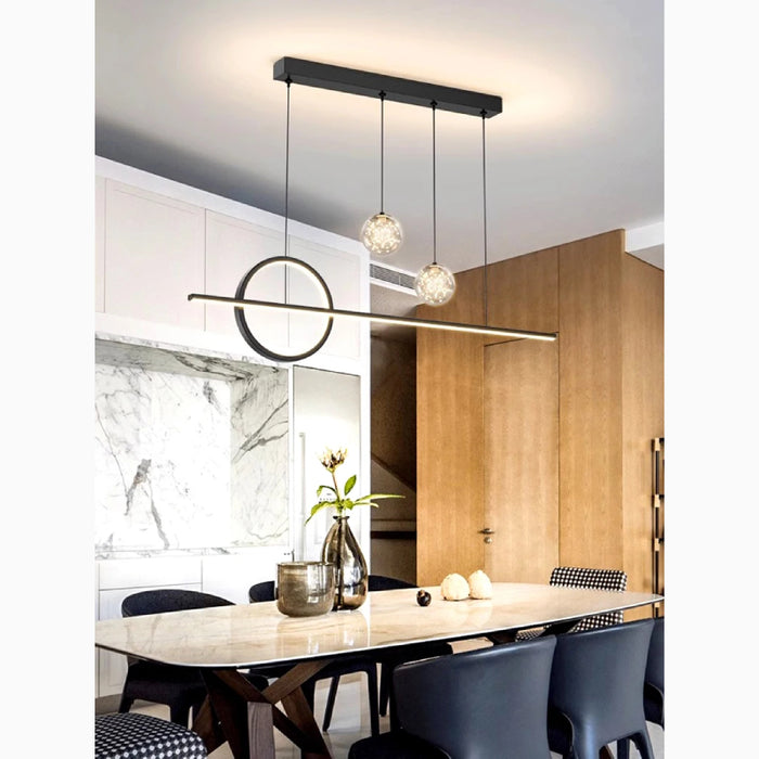 MIRODEMI® Bajardo | Creative LED Pendant Light in a Nordic Style for Dining Room, Kitchen