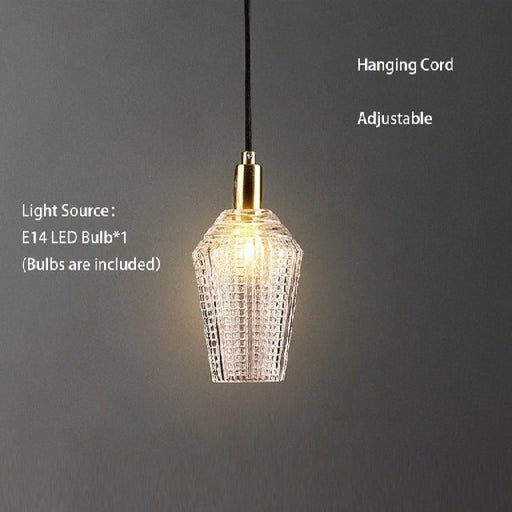 MIRODEMI Balestrino Luxury Diamond LED Pendant Light Details