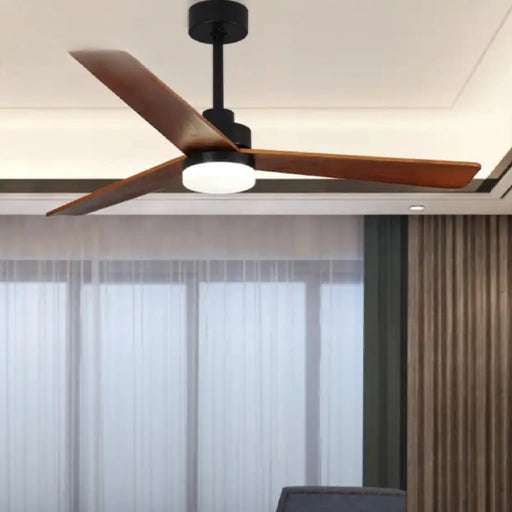 MIRODEMI® Barasso | 60" Modern Wooden Ceiling Fan with Remote Control