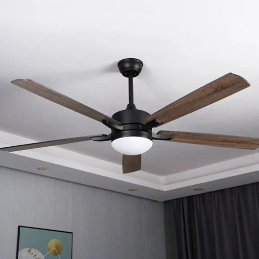 MIRODEMI® Barbariga | 66" Decorative LED White Wooden Elite Ceiling Fan with Remote Control