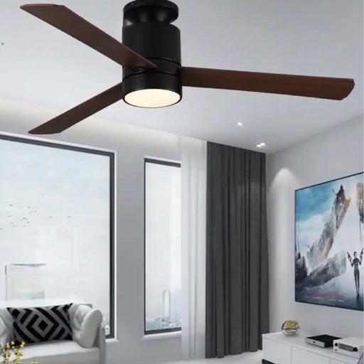MIRODEMI® Barengo | 60" Ceiling Fan Without Light with Solid Wood Blades and Remote Control