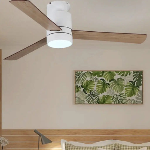 MIRODEMI® Barengo | 60" Pretty Ceiling Fan Without Light with Solid Wood Blades and Remote Control