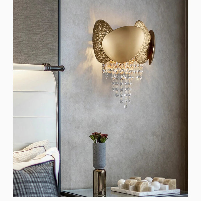 MIRODEMI Belmont elite crystal wall sconce