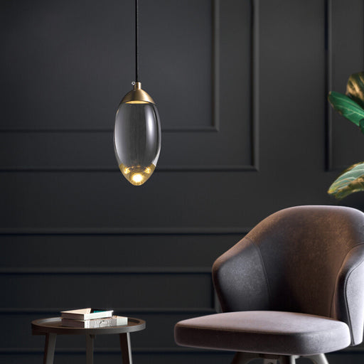 MIRODEMI Bergeggi Copper Crystal Pendant Light in the Shape of Balls For Office