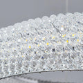 MIRODEMI® Bern | Unusual Ring Crystal Chandelier for Dining Room