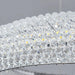 MIRODEMI® Bern | Unusual Ring Crystal Chandelier for Dining Room