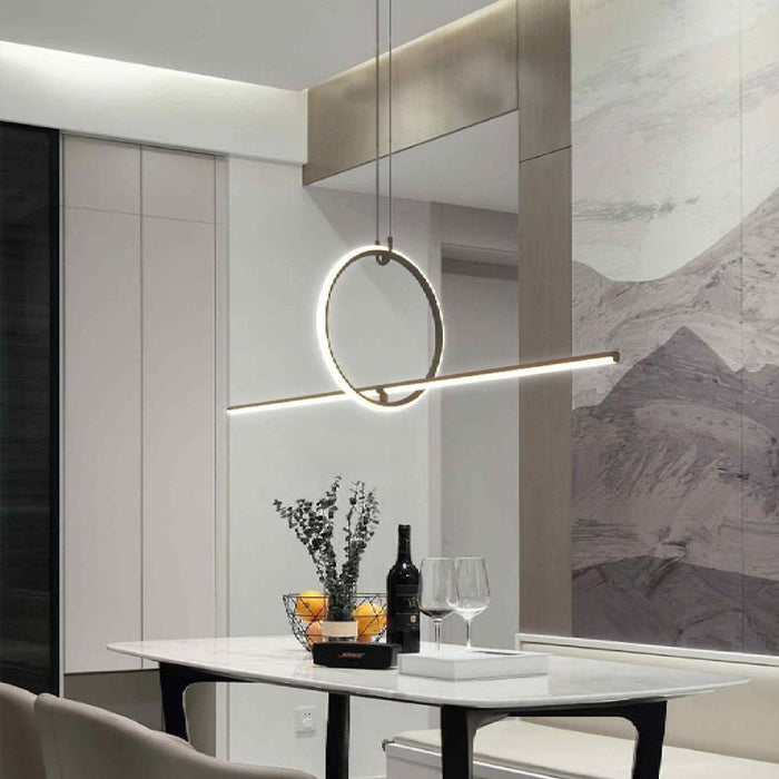 MIRODEMI Berthemont-les-Bains Art Geometric-Shaped Pendant Lamp For Dining Room