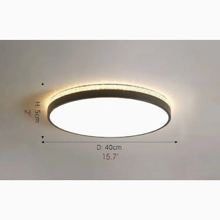 MIRODEMI® Binche | Minimalist Round Ceiling Light sizes