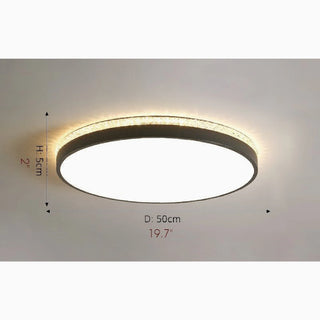 MIRODEMI® Binche | black Round Ceiling Light