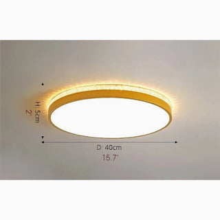 MIRODEMI® Binche | golden Ceiling Light