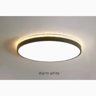 MIRODEMI® Binche | black Minimalist Round Ceiling Light