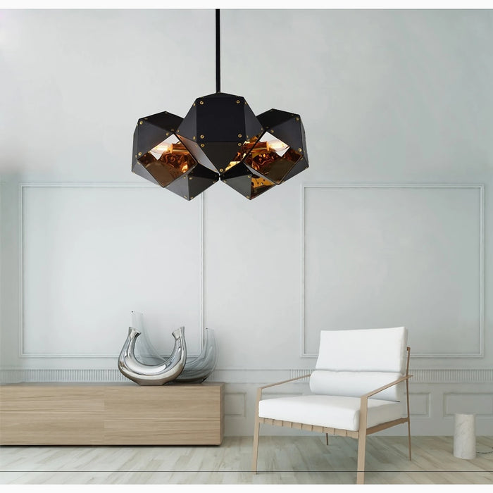 Art-Deco Metal LED Pendant Lighting from Mirodemi for Home Interior