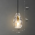MIRODEMI Boissano | Luxury Diamond Crystal Pendant Light for Home Interior 