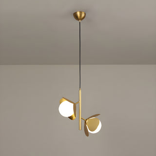 MIRODEMI Bordighera Nordic Gold Ceiling Copper Light With Flower Design For Home Decoration