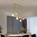 MIRODEMI® Bordighera | Nordic Gold Ceiling Copper Light with Flower Design