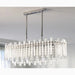 MIRODEMI® Borghetto Santo Spirito | Modern Rectangle Crystal Chandelier for Living Room