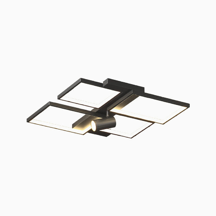 MIRODEMI® Braine-le-Comte | Modern Square LED Ceiling Light on