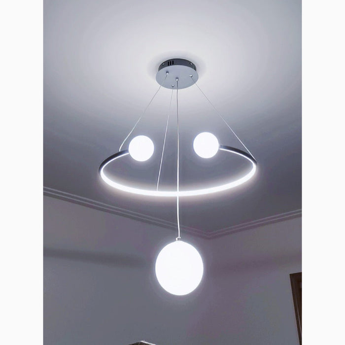 MIRODEMI® Broc Pendant Lamp in the Shape of Hanging Ball for Bedroom, Dining Room image | luxury lighting | pendant lamps