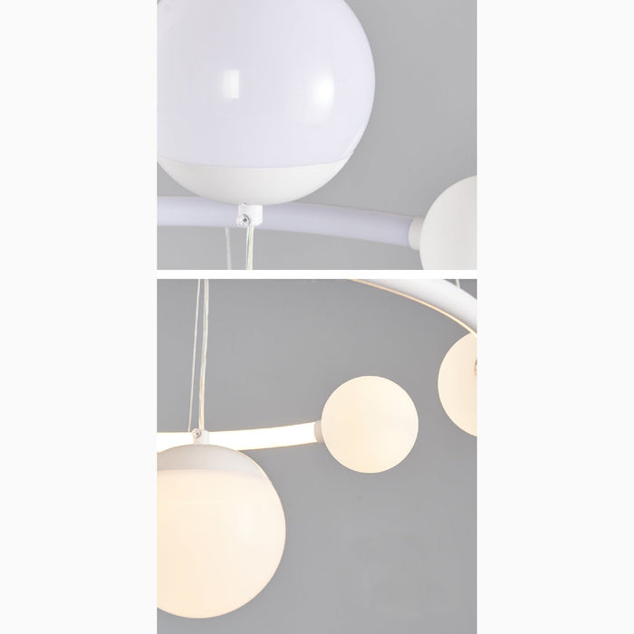 MIRODEMI® Broc Pendant Lamp in the Shape of Hanging Ball for Bedroom, Dining Room image | luxury lighting | pendant lamps